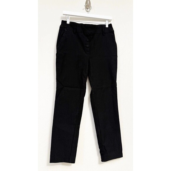 Jules & Leopold Sz M Black Pull On Pants Rayon Blend Stretch Style CHU25107 EUC - Picture 2 of 12
